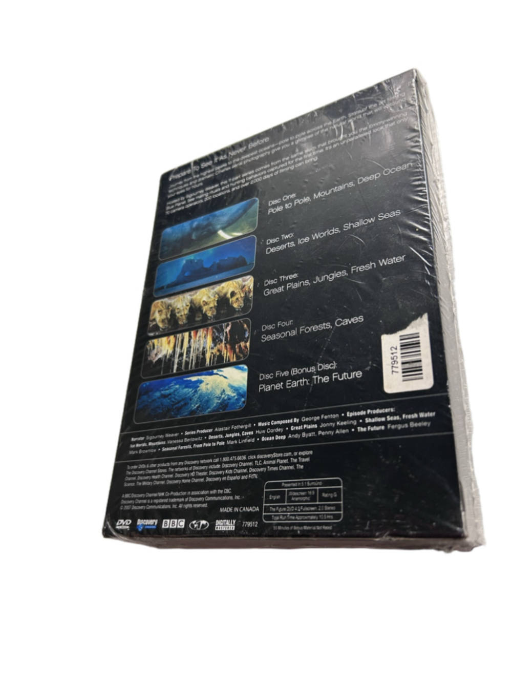 Planet Earth 5 DVDs Set New - Picture 2 of 4